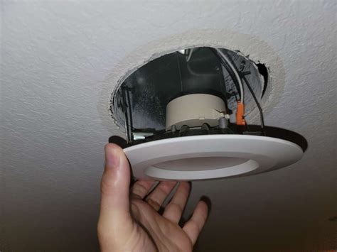 installing recessed lighting in ceiling